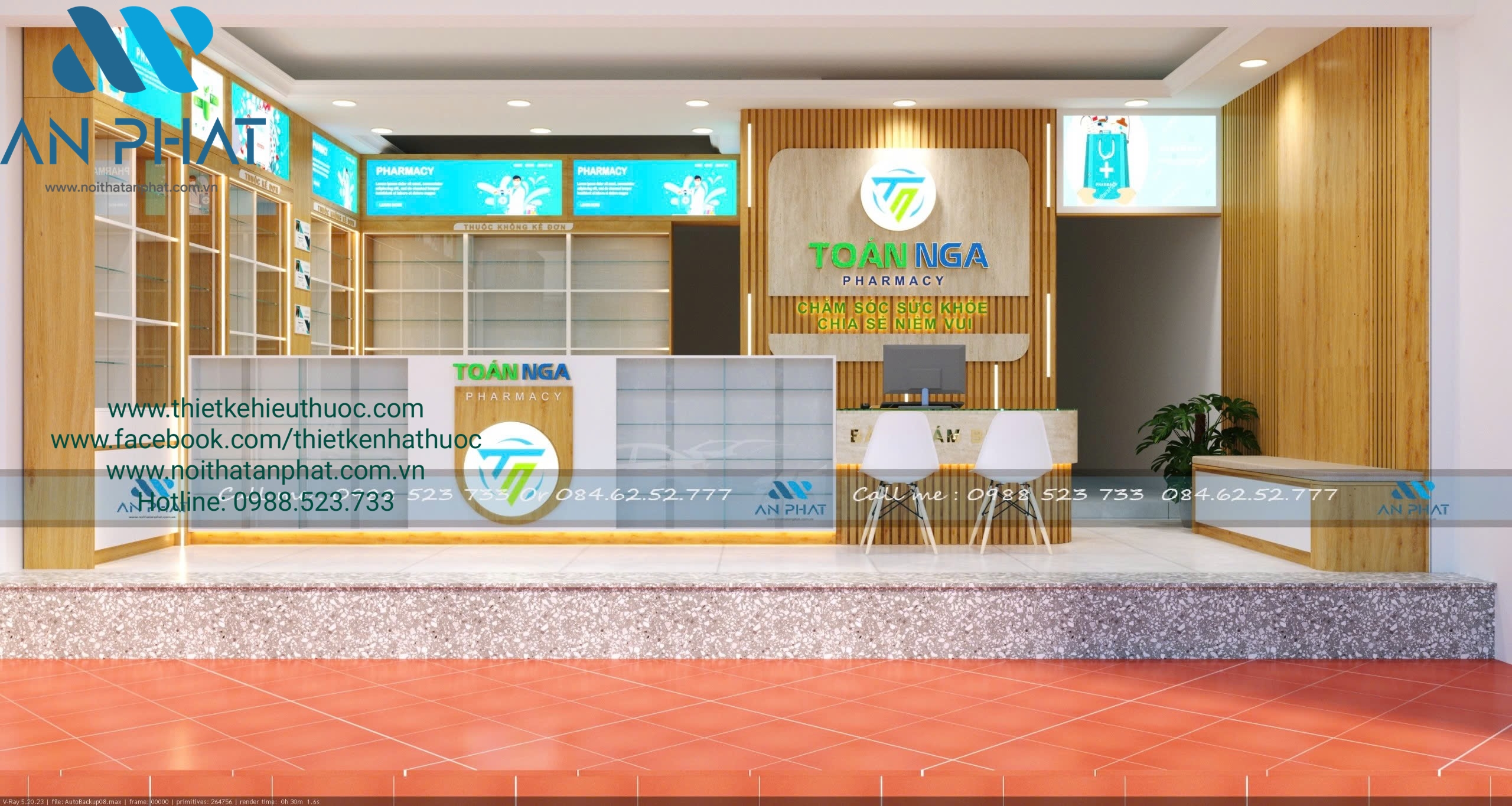 Thiết kế nhà thuốc Toán Nga tại Hải hậu Nam định 14 IMG 1746630528978 1746630993495