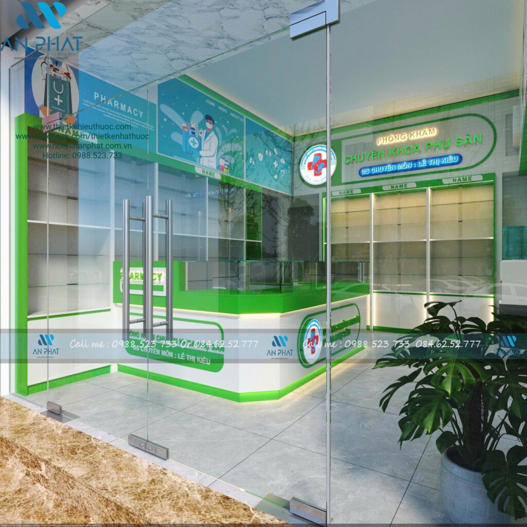 Thiet ke nha thuoc dep chuan GPP 1