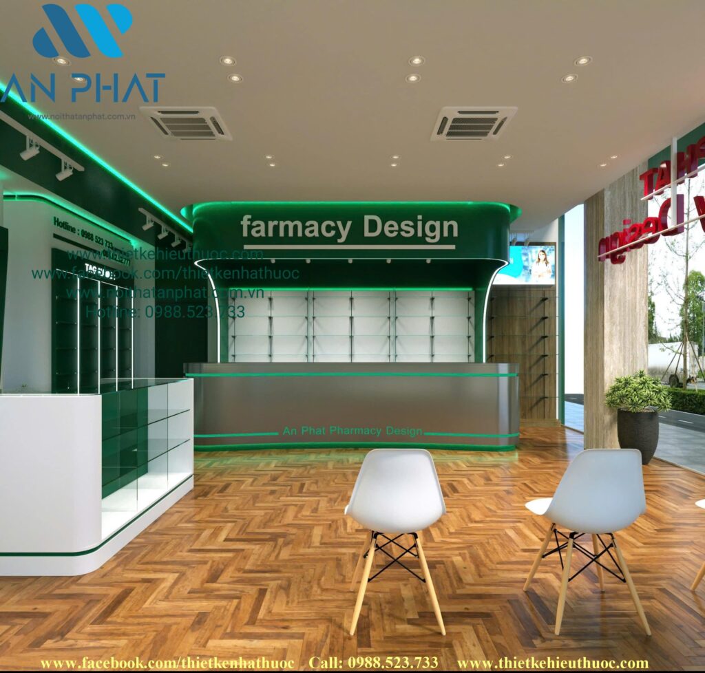 Mẫu Nhà Thuốc Chuẩn GPP Đẹp – Hiện Đại: An Phát Đã Thiết Kế Sẵn Cho Bạn Lựa Chọn! 22 Thiet ke nha thuoc 11 min