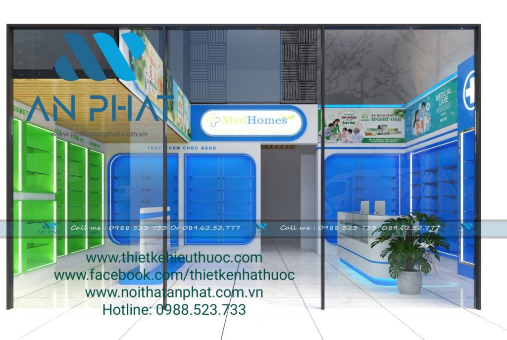 Thiet ke nha thuoc Medhome 1 min