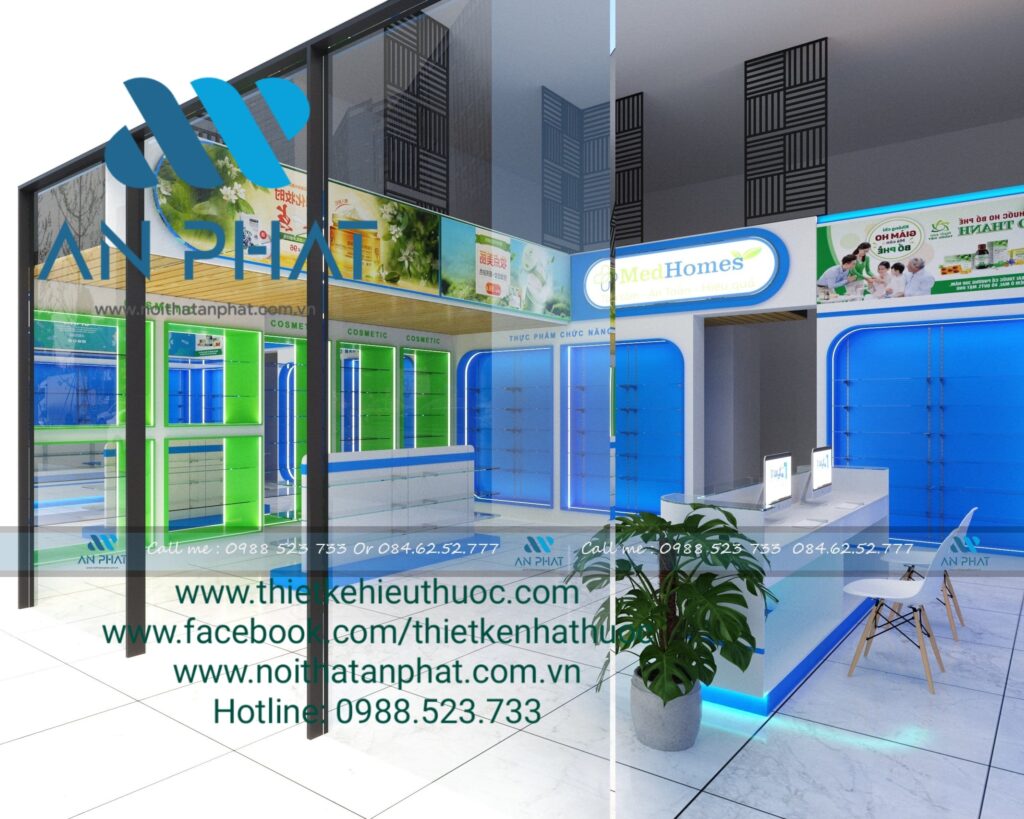 Thiet ke nha thuoc Medhome 3 min