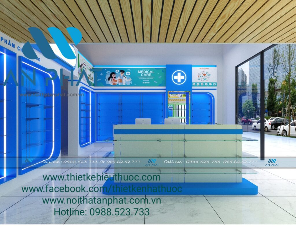 Thiết Kế Thi Công Nhà Thuốc Medhome 2- Hạ Long 12 Thiet ke nha thuoc Medhome 4 min