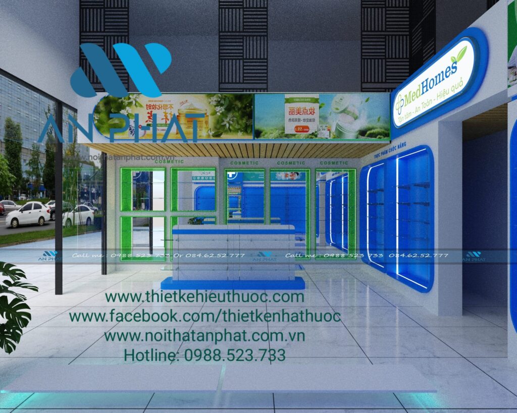 Thiet ke nha thuoc Medhome 6 min