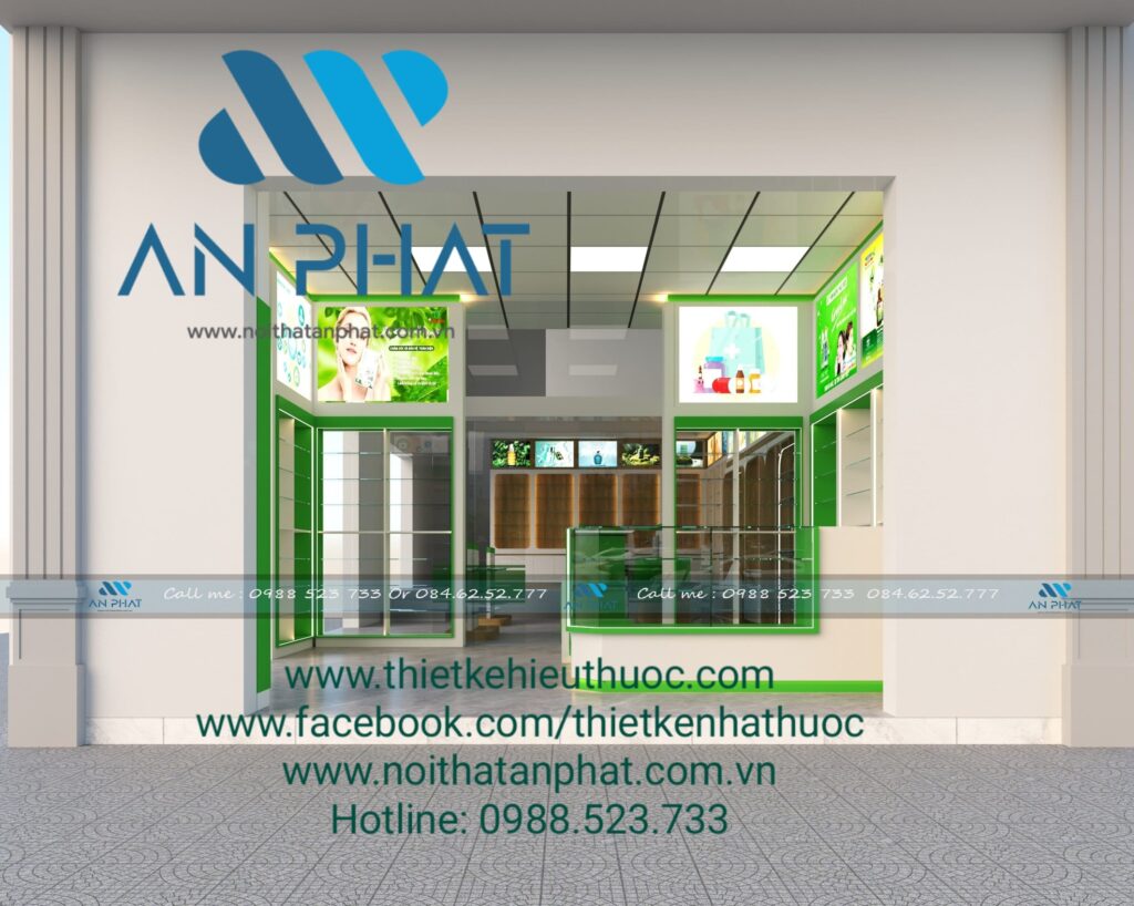 Thiet ke nha thuoc Que Anh yen lap 1 min