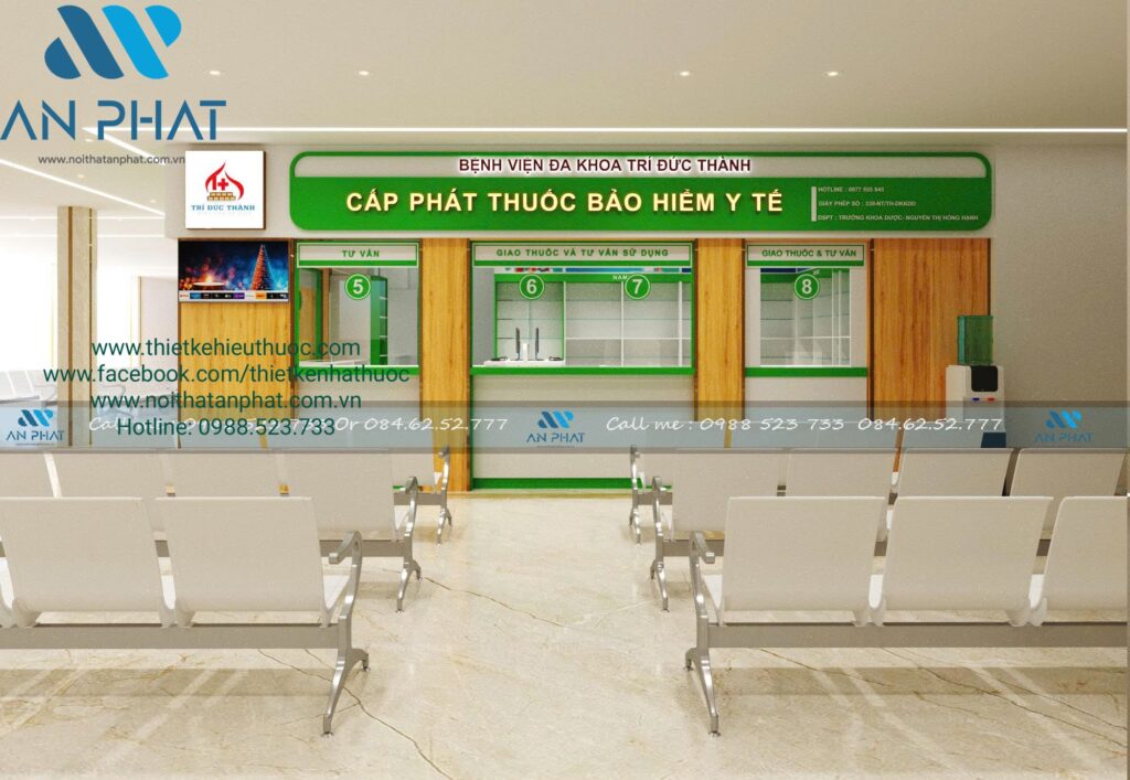 Thiet ke nha thuoc benh vien 3