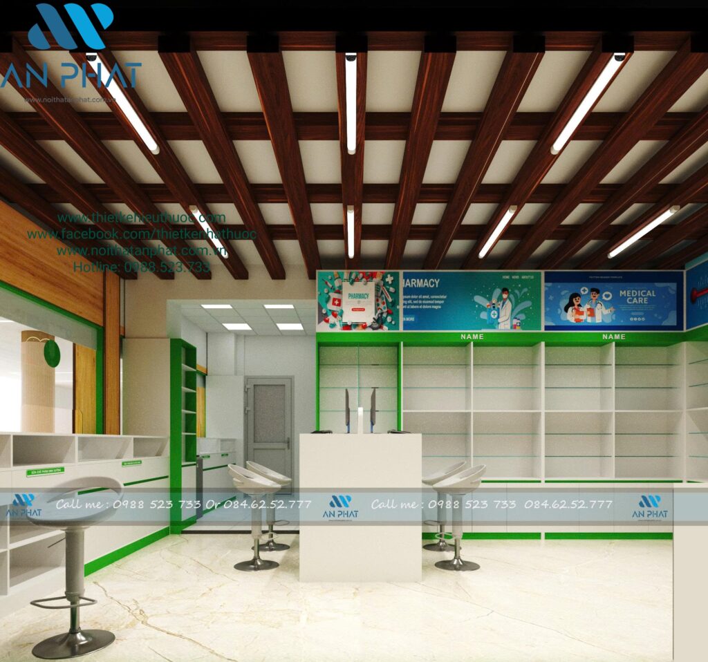 Thiet ke nha thuoc benh vien 6