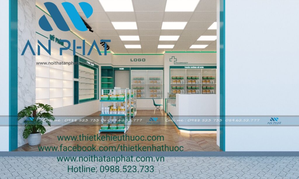 Thiet ke nha thuoc dep 1 min 2