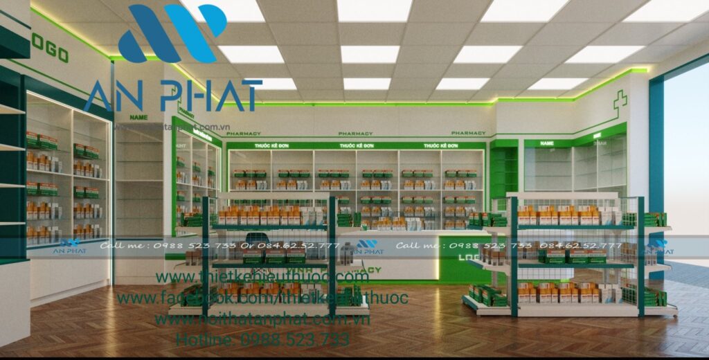 Thiet ke nha thuoc dep 7 min