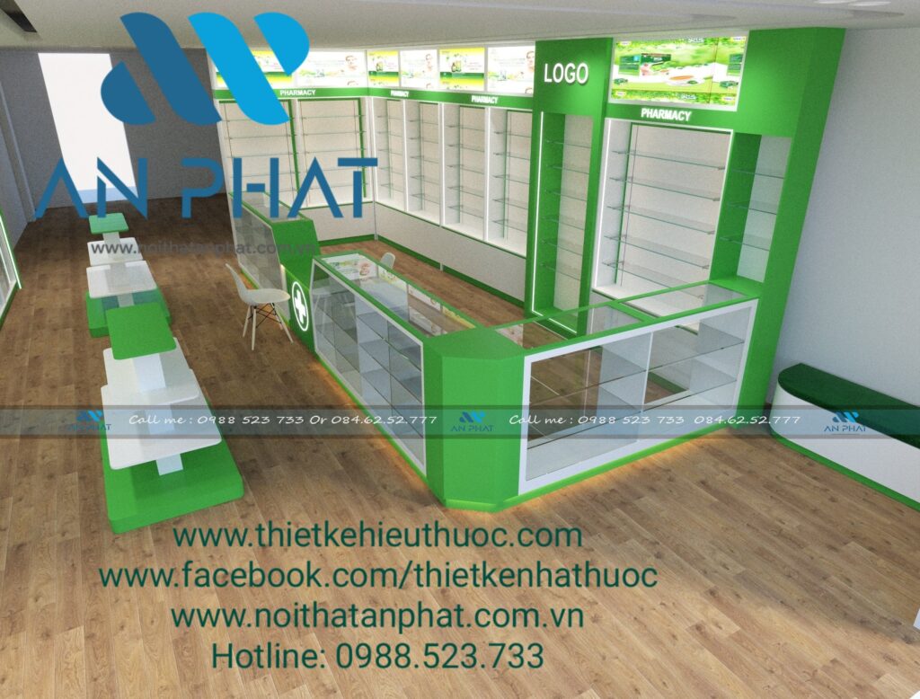 Thiet ke nha thuoc dep chuan GPP 1