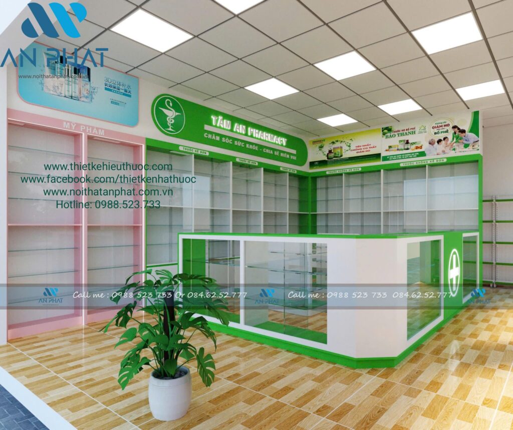 Thiet ke nha thuoc hai mat tien 6 min