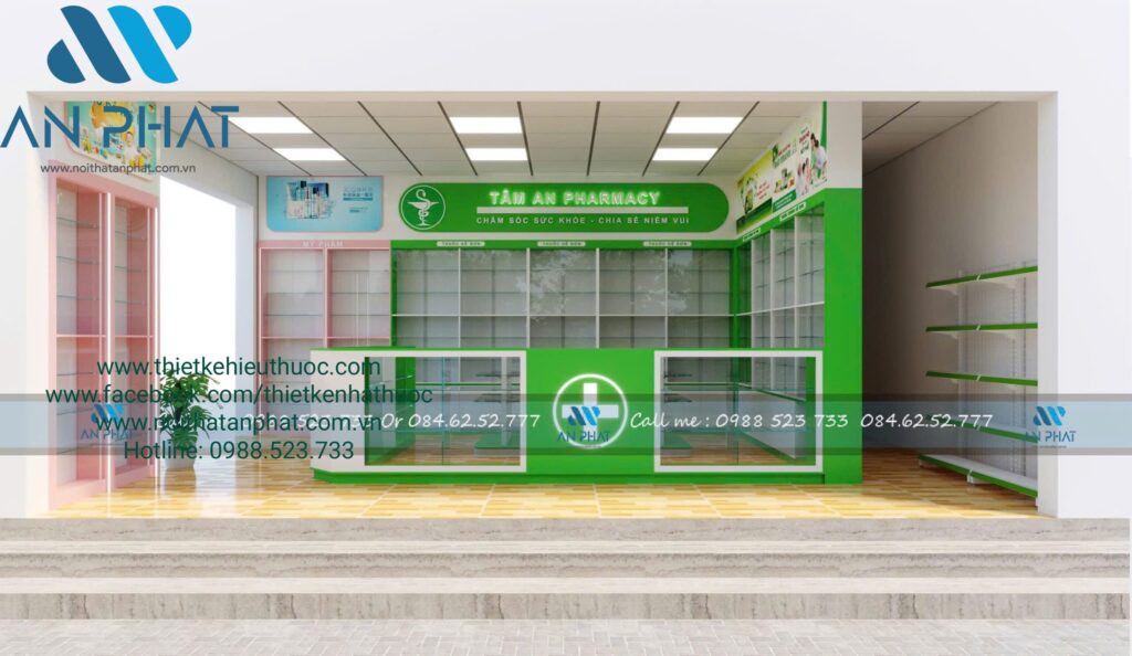 Thiet ke nha thuoc hai mat tien 7 min