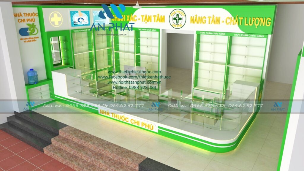 Thiet ke nha thuoc tay 3