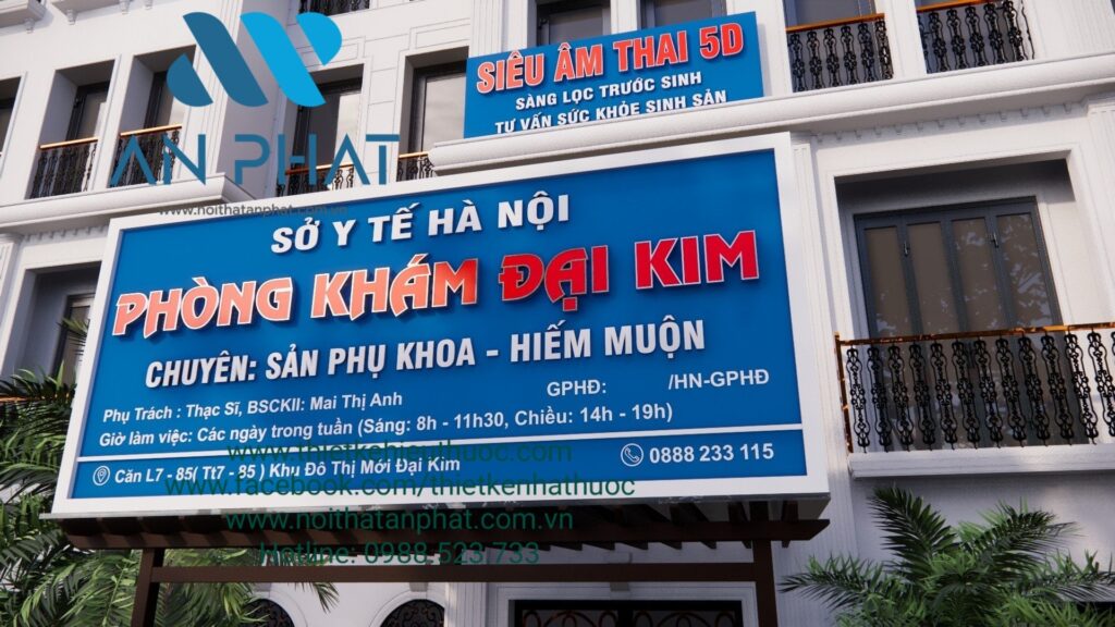 Thiet ke phong kham 13