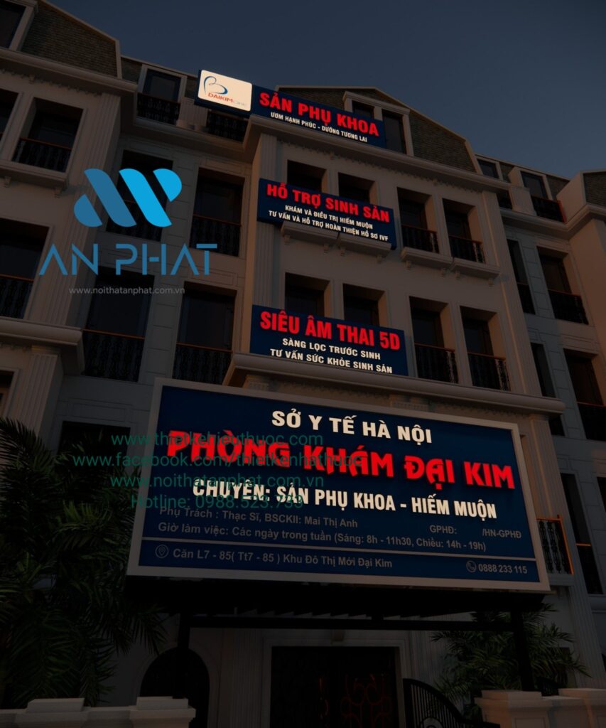 Thiet ke phong kham 14