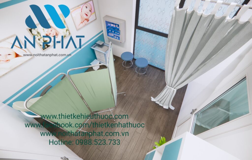 Thiet ke phong kham 7