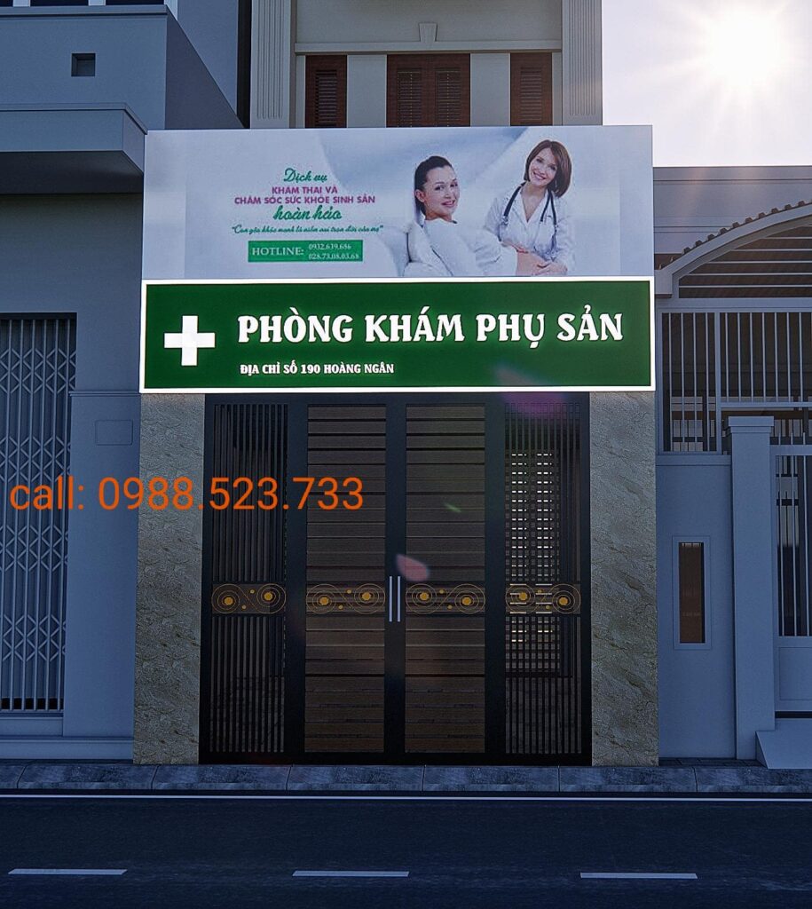 Thiet ke phong kham phu san 12