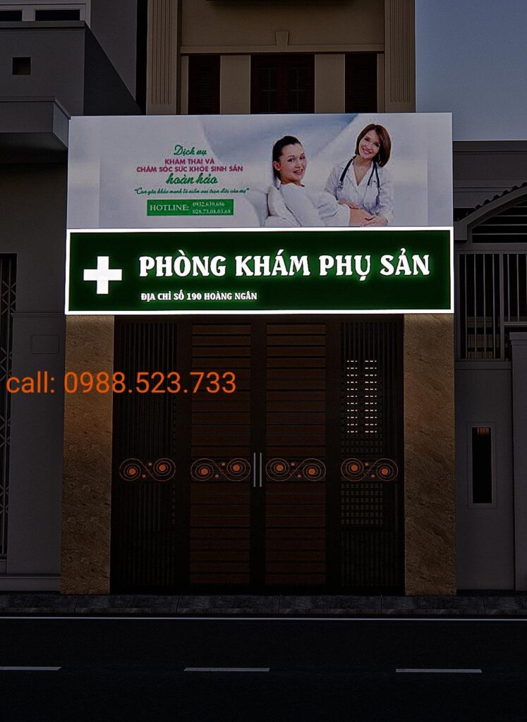 Thiet ke phong kham phu san 15