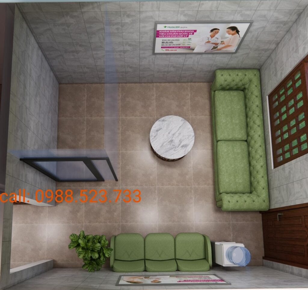 Thiet ke phong kham phu san 19