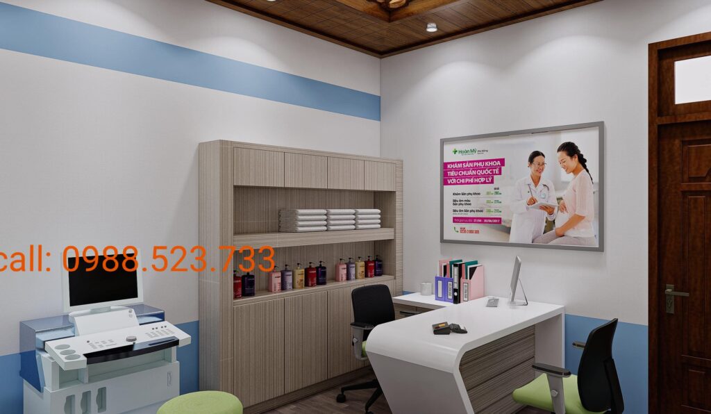 Thiet ke phong kham phu san 5