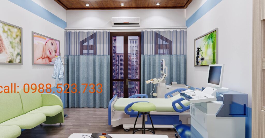 Thiet ke phong kham phu san 7