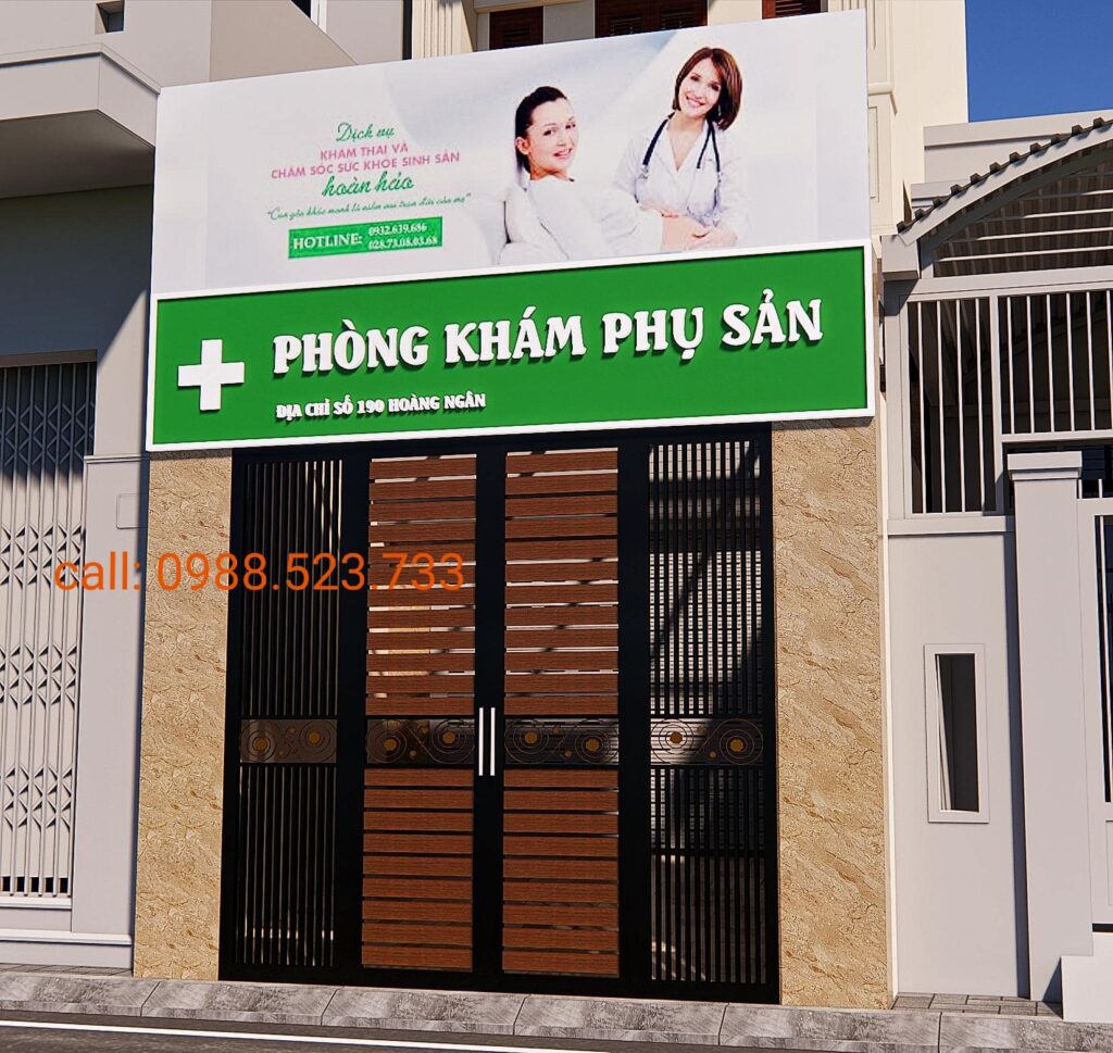 Thiet ke phong kham phu san 8