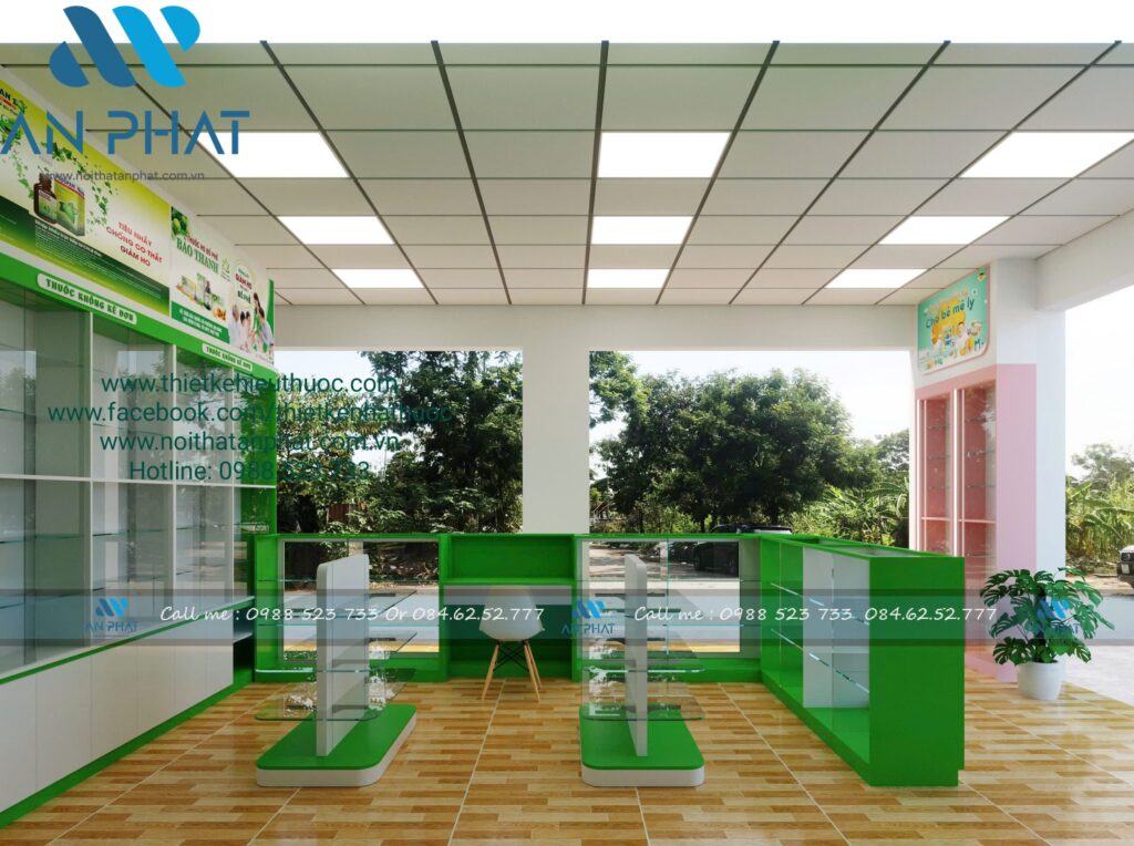 thiet ke nha thuoc 2 mat tien 5 min