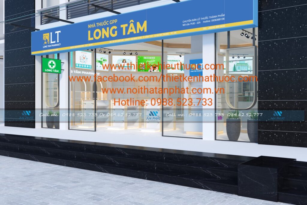 thiet ke nha thuoc Long Tam 1