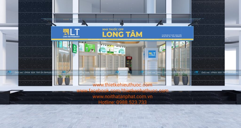 thiet ke nha thuoc Long Tam 2