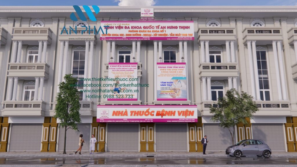 thiet ke nha thuoc benh vien 12