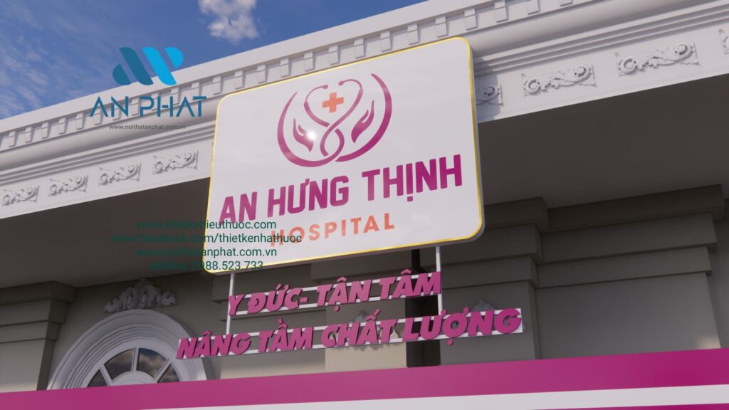 thiet ke nha thuoc benh vien 13