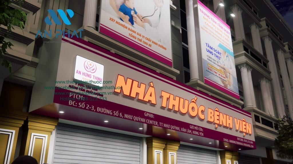thiet ke nha thuoc benh vien 9