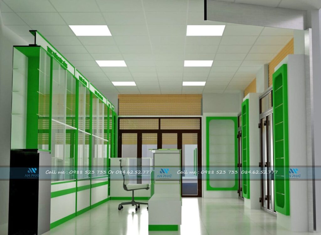 thiet ke nha thuoc benh vien dep 6