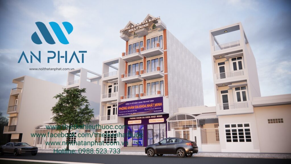 thiet ke phong kham da khoa nhat minh 11